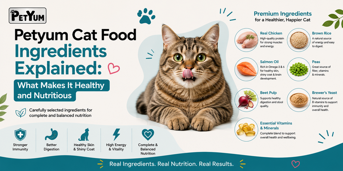 Petyum Cat Food Ingredients Explained: What Makes It Healthy and Nutritious