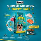 Petyum supreme Adult cat food Seafood Flavour 400G
