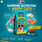 Petyum supreme Adult cat food Seafood Flavour 1.2KG